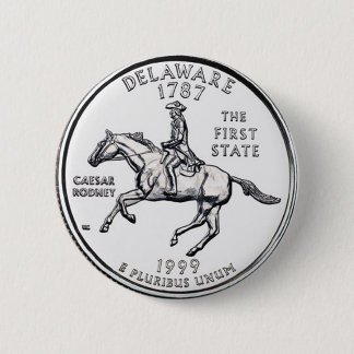 Badge Rond 5 Cm Le Delaware