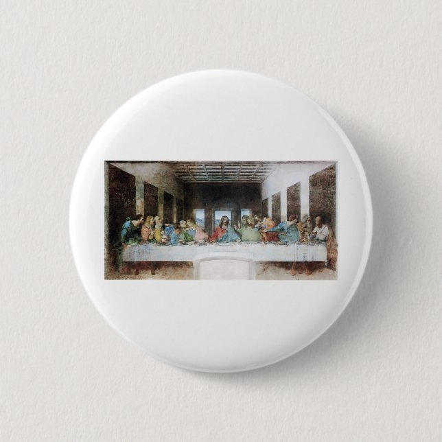 Badge Rond 5 Cm Le dernier dîner (Devant)