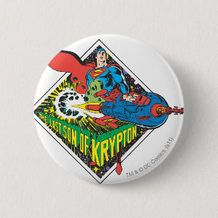 Badge Rond 5 Cm Le Dernier fils de Krypton