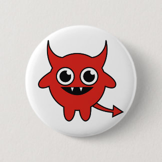 Badge Rond 5 Cm Le diable mignon
