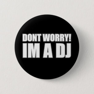 BADGE ROND 5 CM LE DJ