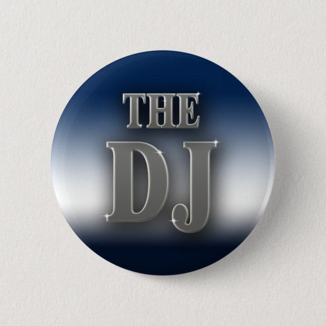 Badge Rond 5 Cm Le DJ (Devant)