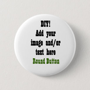 Badge Rond 5 Cm Le do-it-yourself conçoivent votre propre bouton