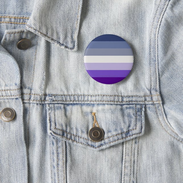Badge Rond 5 Cm Le drapeau de la fierté butch lesbienne de Slipper (En situation)