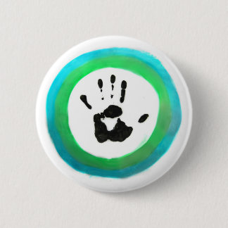 Badge Rond 5 Cm Le drapeau humain