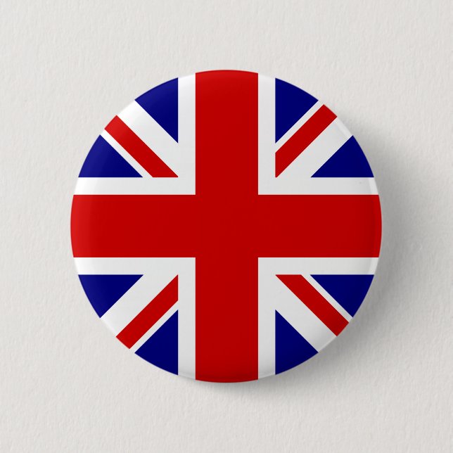 Badge Rond 5 Cm Le drapeau Union Jack (Devant)