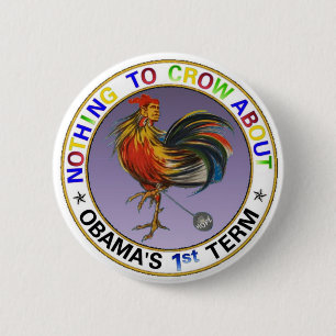 Badge Rond 5 Cm Le ęr terme d'Obama