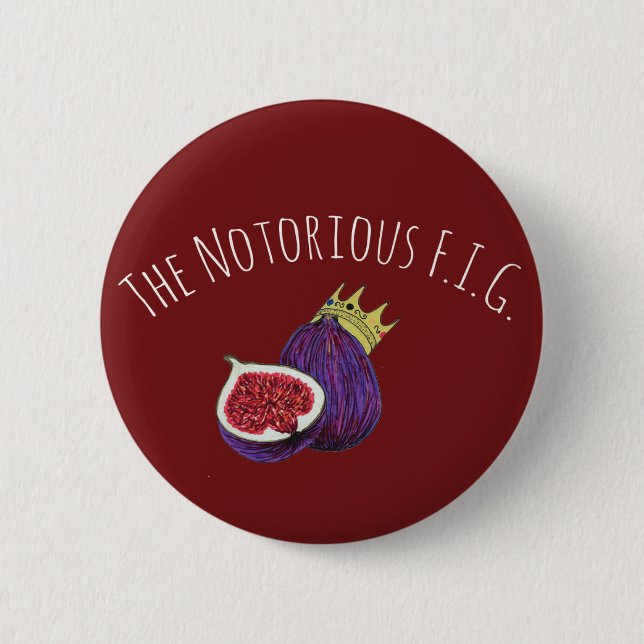 Badge Rond 5 Cm Le F.I.G. notoire (Devant)