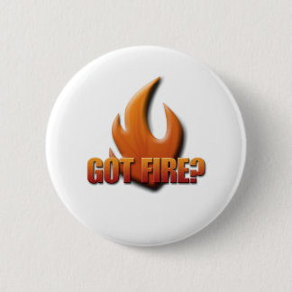Badge Rond 5 Cm Le feu obtenu ?