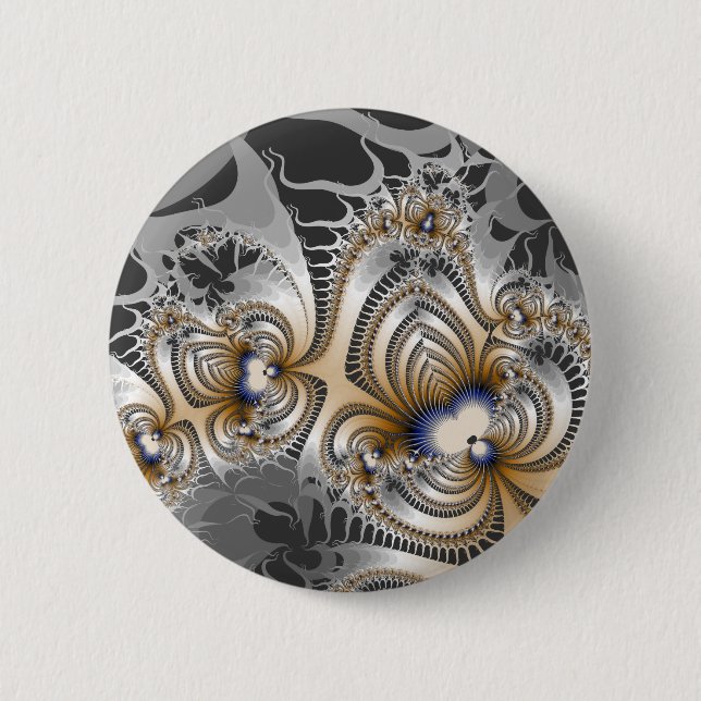 Badge Rond 5 Cm Le feu tribal (Devant)