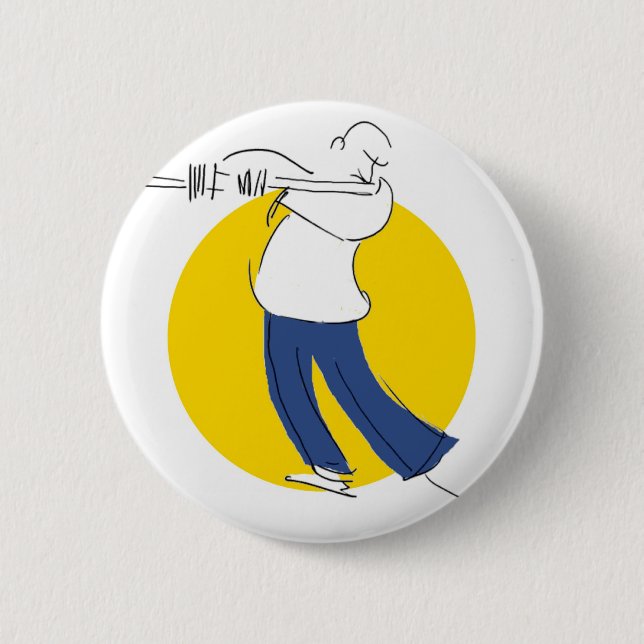 Badge Rond 5 Cm le fluet (Devant)