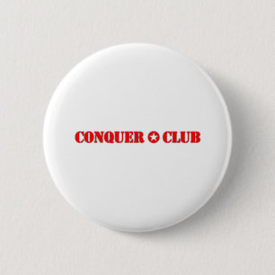 Badge Rond 5 Cm Le fonctionnaire conquièrent le club