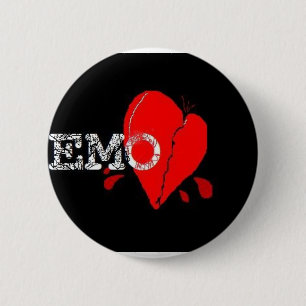BADGE ROND 5 CM LE FOND D'EMO