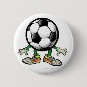 Badge Rond 5 Cm Le football