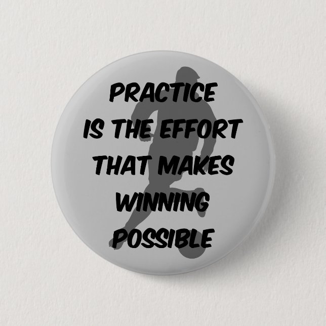 Badge Rond 5 Cm Le football (Devant)