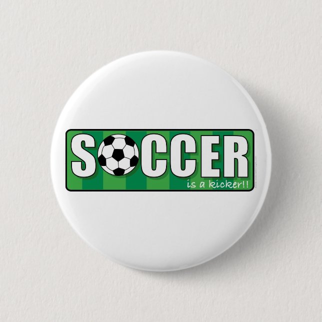 Badge Rond 5 Cm Le football (Devant)