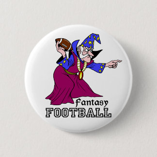 Badge Rond 5 Cm Le football d'imaginaire