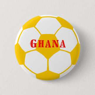 Badge Rond 5 Cm Le football du Ghana