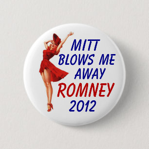 Badge Rond 5 Cm Le gant me souffle loin 2012