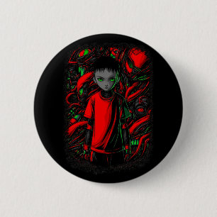 Badge Rond 5 Cm Le Garçon et les Machines