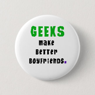 Badge Rond 5 Cm Le geeks fait de meilleurs amis