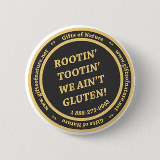 Badge Rond 5 Cm Le gluten libèrent le slogan