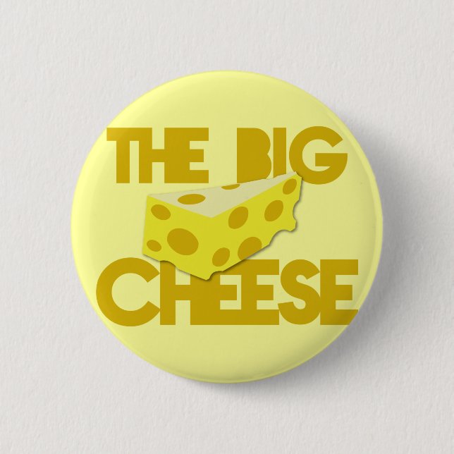 Badge Rond 5 Cm Le GRAND FROMAGE ! patron (Devant)