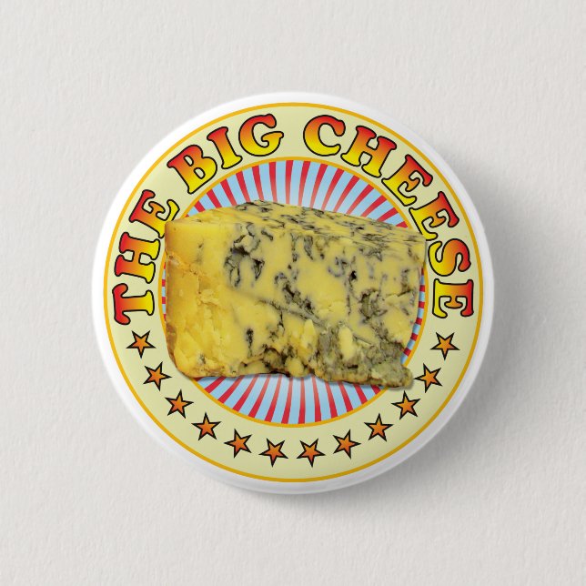 Badge Rond 5 Cm Le grand fromage v2 (Devant)