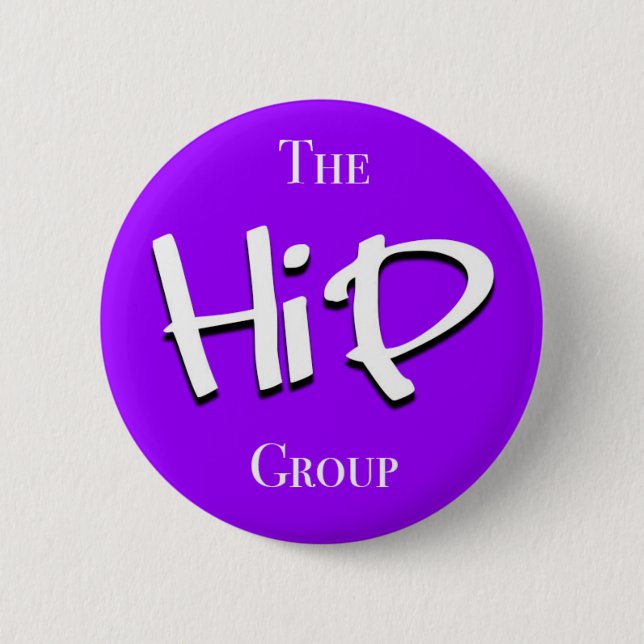 Badge Rond 5 Cm Le Groupe Hip - Les Golden Girls (Devant)