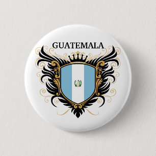Badge Rond 5 Cm Le Guatemala [personnalisez]