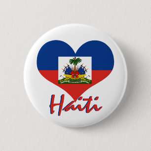 Badge Rond 5 Cm Le Haïti