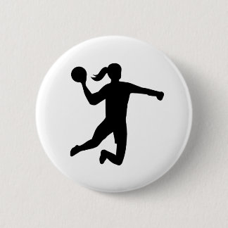 Badge Rond 5 Cm Le handball des femmes