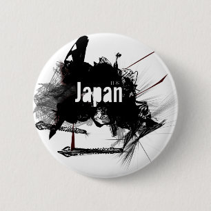 Badge Rond 5 Cm Le Japon