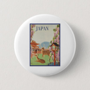 Badge Rond 5 Cm Le Japon