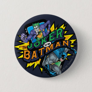 Badge Rond 5 Cm Le Joker Vs Batman