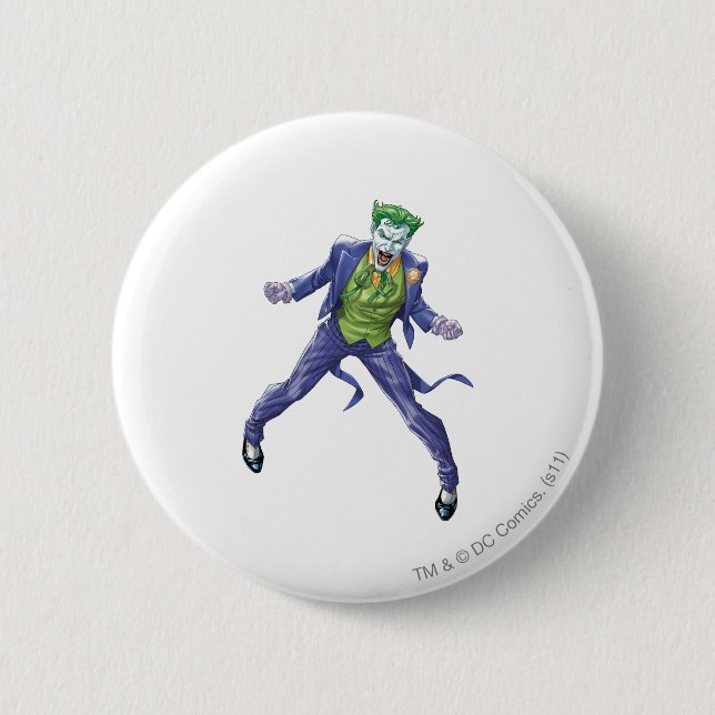 Badge Rond 5 Cm Le Joker Yells (Devant)