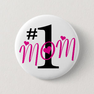 Badge Rond 5 Cm Le jour de mère