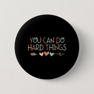 Badge Rond 5 Cm Le Jour D'Essai Chemise Enseignante Vous Pouvez Fa