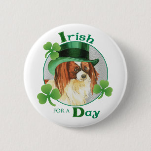 Badge Rond 5 Cm Le jour Papillon de St Patrick