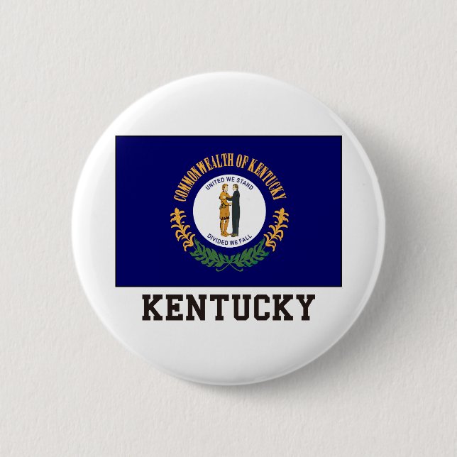 Badge Rond 5 Cm Le Kentucky (Devant)
