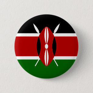 Badge Rond 5 Cm le Kenya