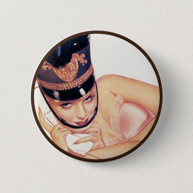 Badge Rond 5 Cm Le kitsch BItsch : Portraits Pin- (Devant)