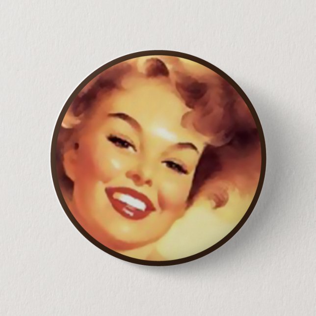 Badge Rond 5 Cm Le kitsch BItsch : Portraits Pin- (Devant)