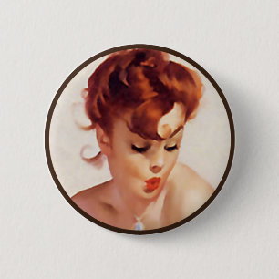 Badge Rond 5 Cm Le kitsch BItsch : Portraits Pin-