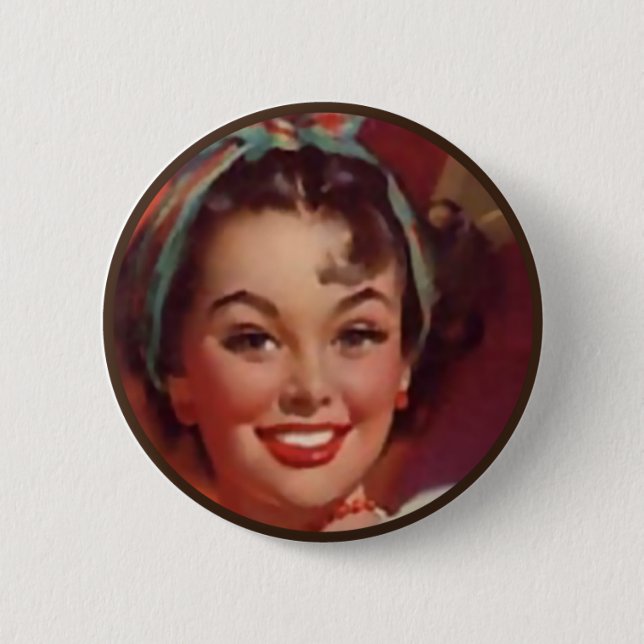 Badge Rond 5 Cm Le kitsch BItsch : Portraits Pin- (Devant)