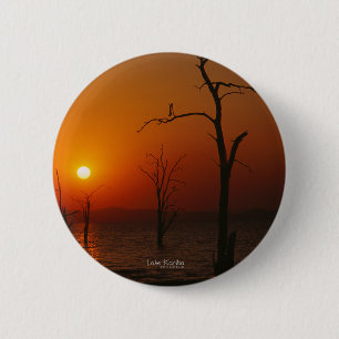 Badge Rond 5 Cm Le lac Kariba
