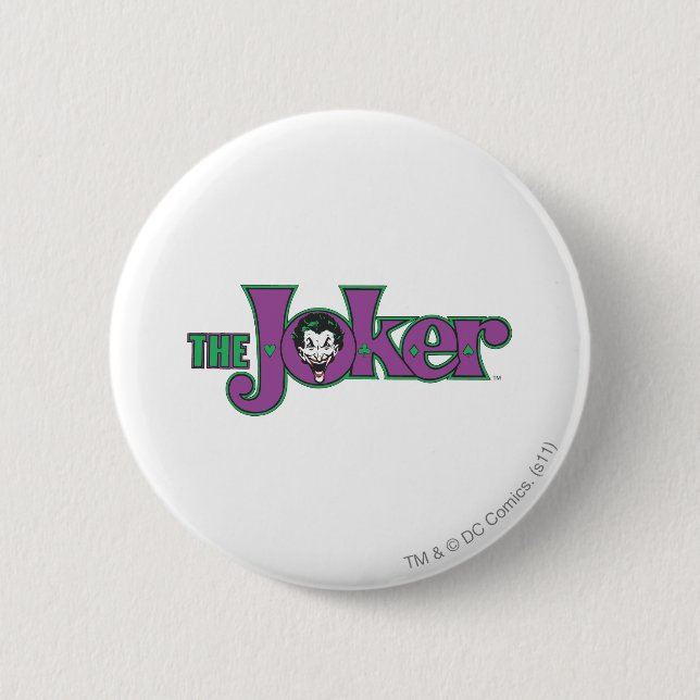 Badge Rond 5 Cm Le logo de Joker (Devant)