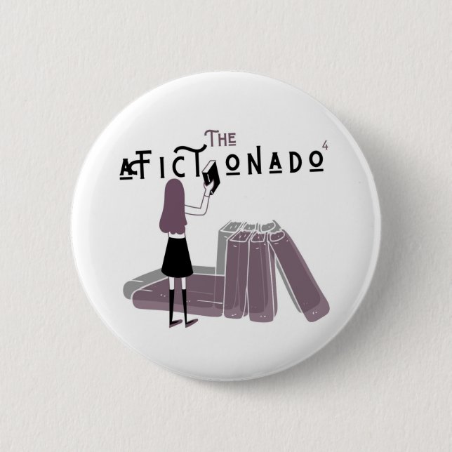 Badge Rond 5 Cm Le logo de la Fictionado 4 (Devant)
