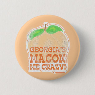 Badge Rond 5 Cm Le Macon Me fou de Géorgie !