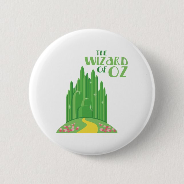 Badge Rond 5 Cm Le magicien d'Oz (Devant)